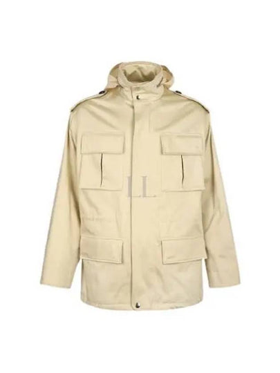 Pocket Patch Jacket Beige - AMI - BALAAN 2