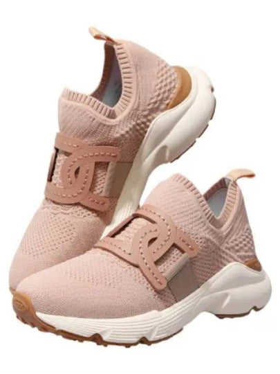 Kate Technical Fabric Low Top Sneakers Pink - TOD'S - BALAAN 2