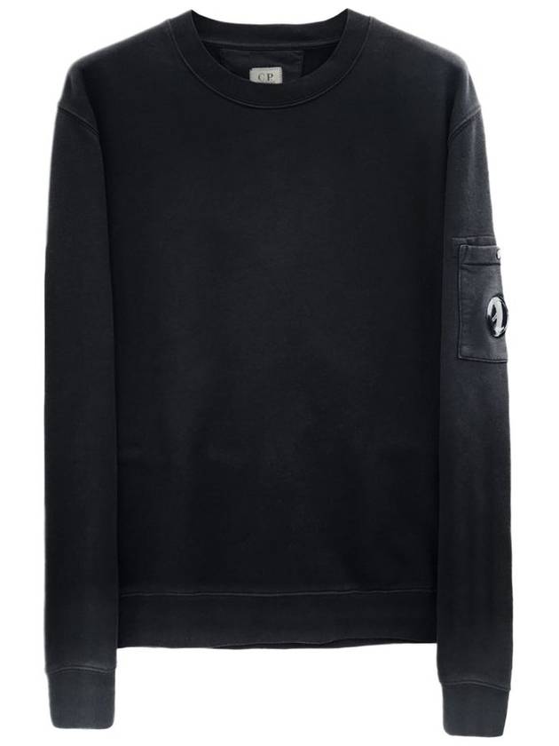 Lens wappen brushed sweatshirt 13CMSS008A - CP COMPANY - BALAAN 1