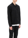 Supima Cotton Twill Stretch-TC Jacket Black - STONE ISLAND - BALAAN 3