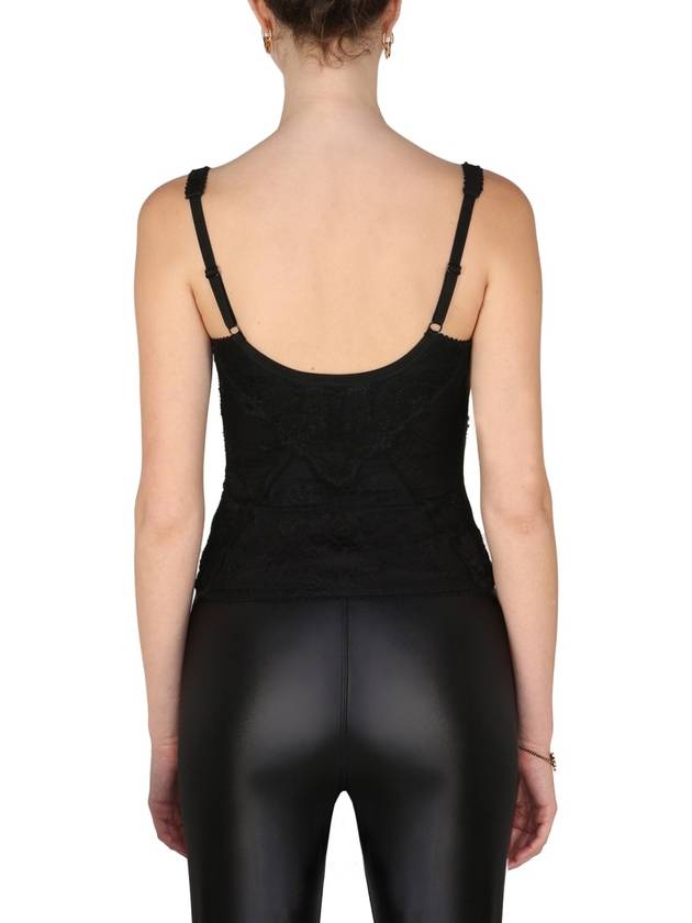 Women's Lingerie Top Sleeveless Black - BALENCIAGA - BALAAN 4