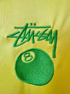 AU Australia Football Polo Long Sleeve T Shirt ST0M0476 Yellow Lime MENS L - STUSSY - BALAAN 4