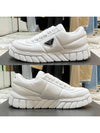 Padded Nappa Leather Low Top Sneakers White - PRADA - BALAAN 6