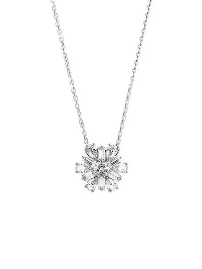 Idyllia Snowflake Necklace Silver - SWAROVSKI - BALAAN 2