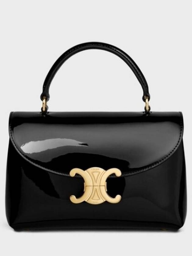 Black Gold Teen Patent Nino Bag 118113FYJ 38NO - CELINE - BALAAN 2