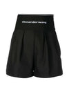 Safari Shorts in Cotton Tailoring Black - ALEXANDER WANG - BALAAN 2