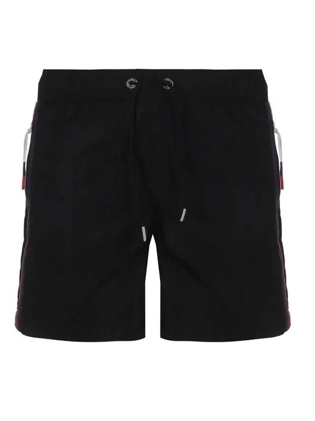 Back Pocket Wappen Patch Shorts Black - MONCLER - BALAAN 1