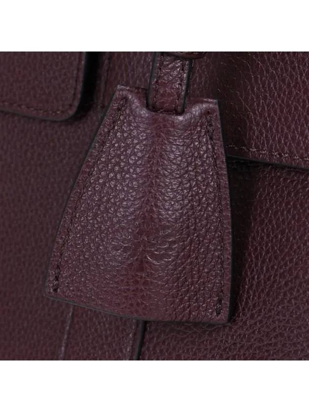 Small Bayswater Classic Grain Tote Bag Brown - MULBERRY - BALAAN 7