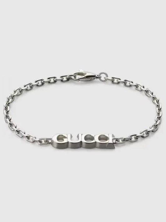 Chain bracelet script 925 sterling silver - GUCCI - BALAAN 2