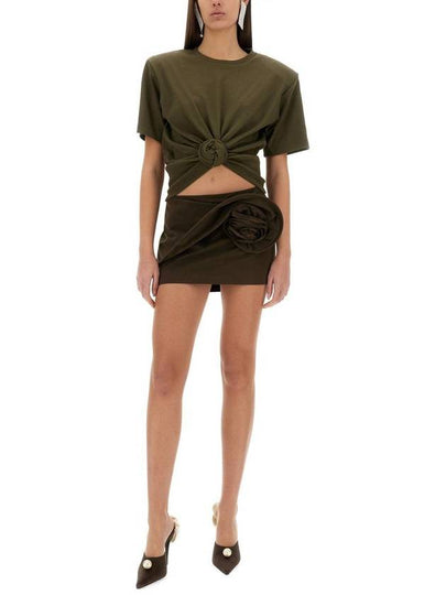 Magda Butrym Low Waist Mini Skirt - MAGDA BUTRYM - BALAAN 2