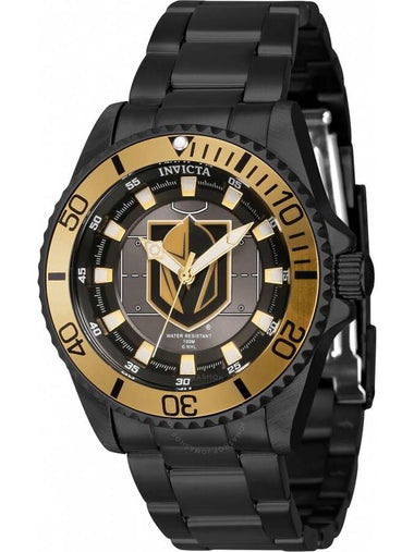 Invicta NHL Vegas Golden Knights Quartz Black Dial Ladies Watch 42209 - INVICTA - BALAAN 1