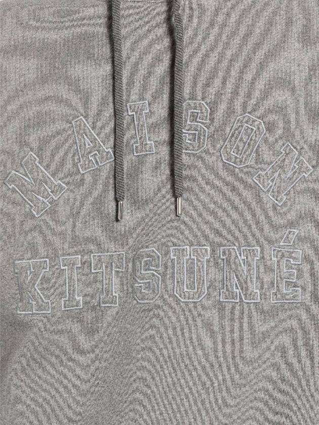 Varsity Hoodie Grey - MAISON KITSUNE - BALAAN 3