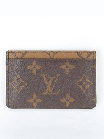 Reverse monogram card wallet - LOUIS VUITTON - BALAAN 1