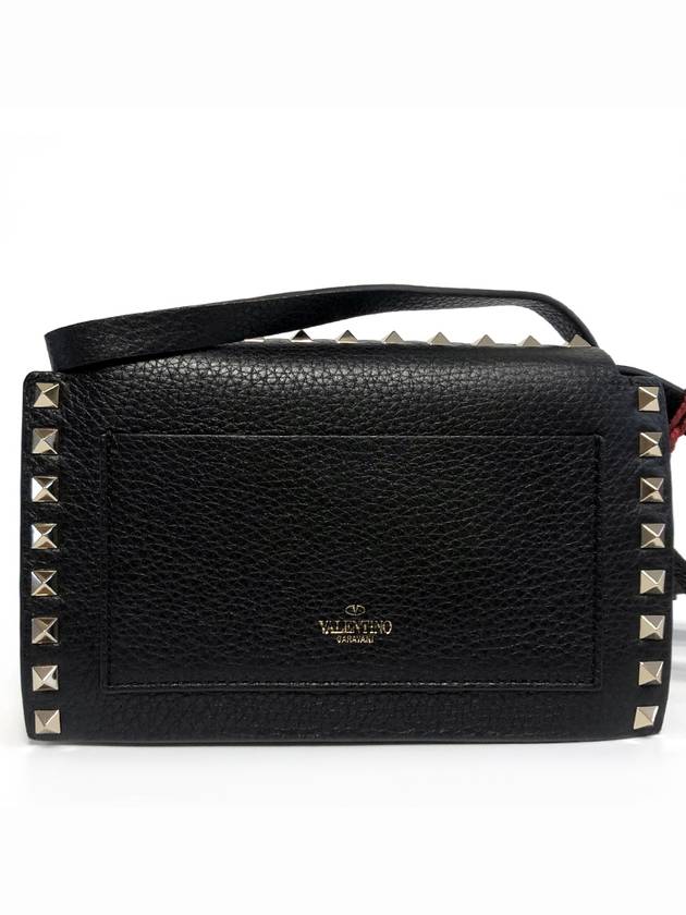 Rockstud Mini Cross Bag Black - VALENTINO - BALAAN 6