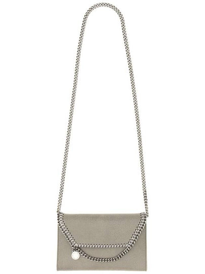 silver Falabella mini shoulder bag light gray - STELLA MCCARTNEY - BALAAN 2