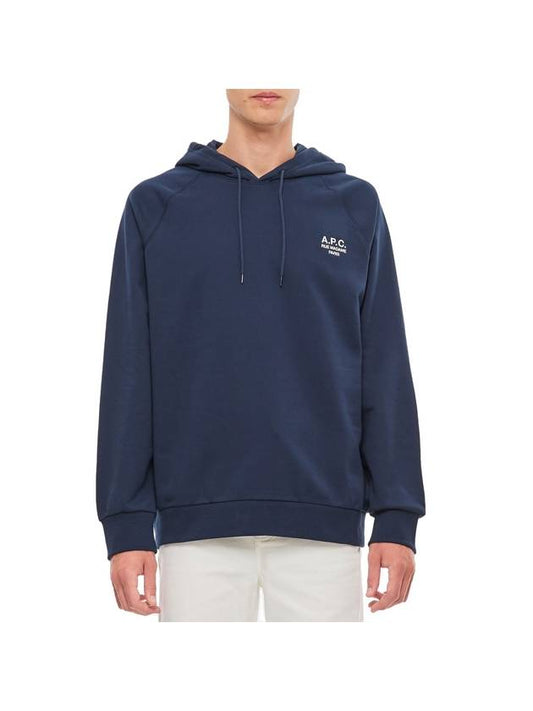 Oscar Logo Hoodie Navy - A.P.C. - BALAAN 1