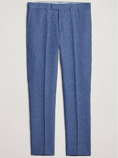 Grant Super Linen Straight Pants Chambray Blue - J.LINDEBERG - BALAAN 2