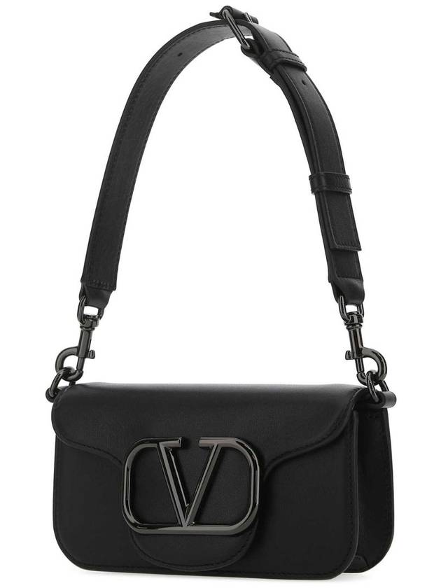 Logo Foldover Small Shoulder Bag Black - VALENTINO - BALAAN 3