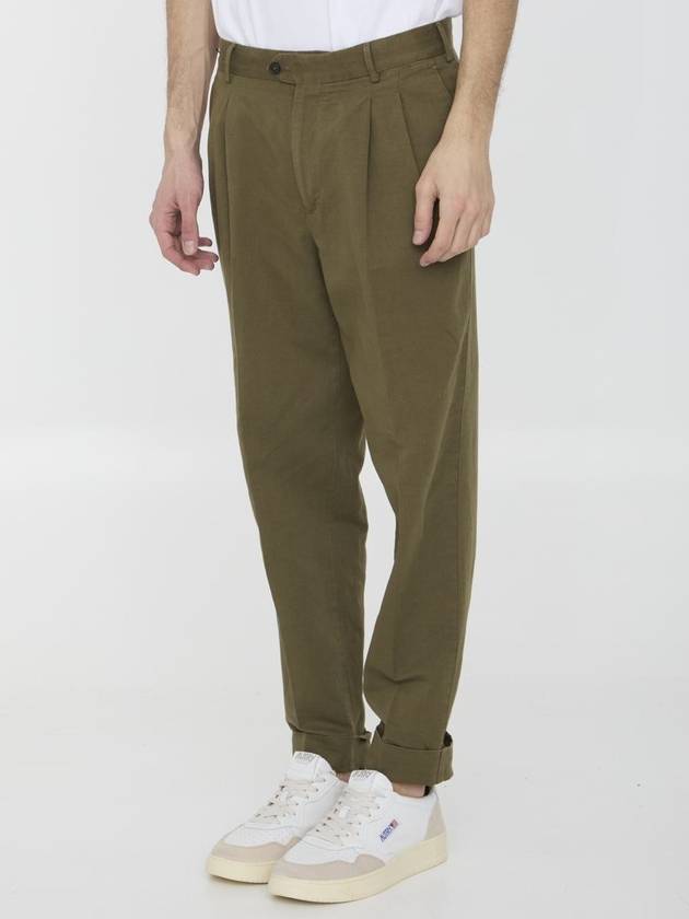 Cotton And Linen Trousers - PT TORINO - BALAAN 2