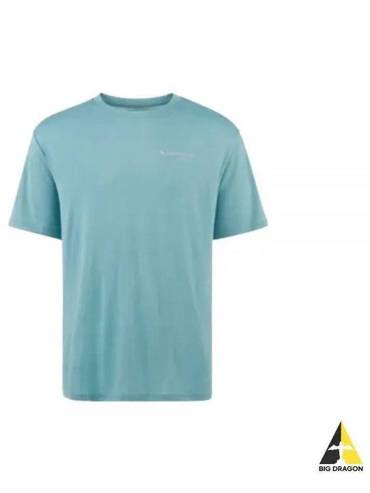 Narfi SS Tee Man Mineral Blue 10393 681 - KLATTERMUSEN - BALAAN 2