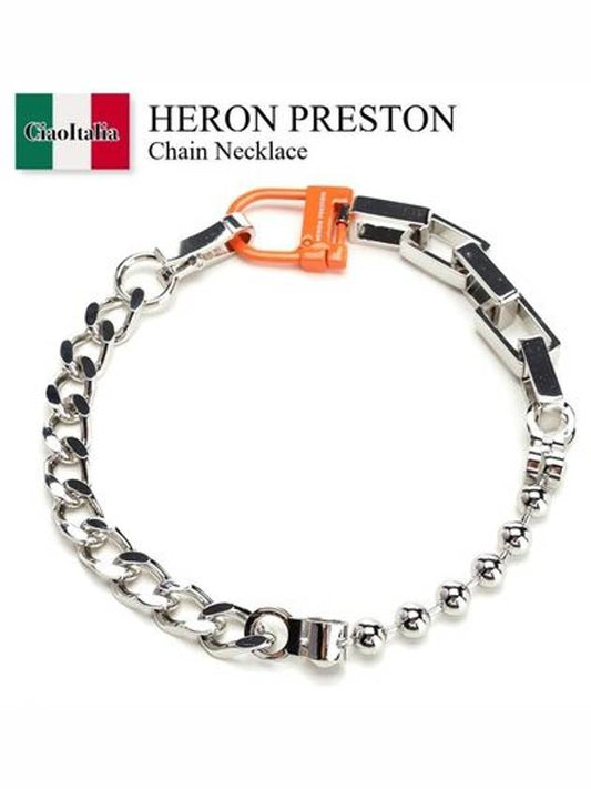 Preston Multi Chain Necklace Silver - HERON PRESTON - BALAAN 2