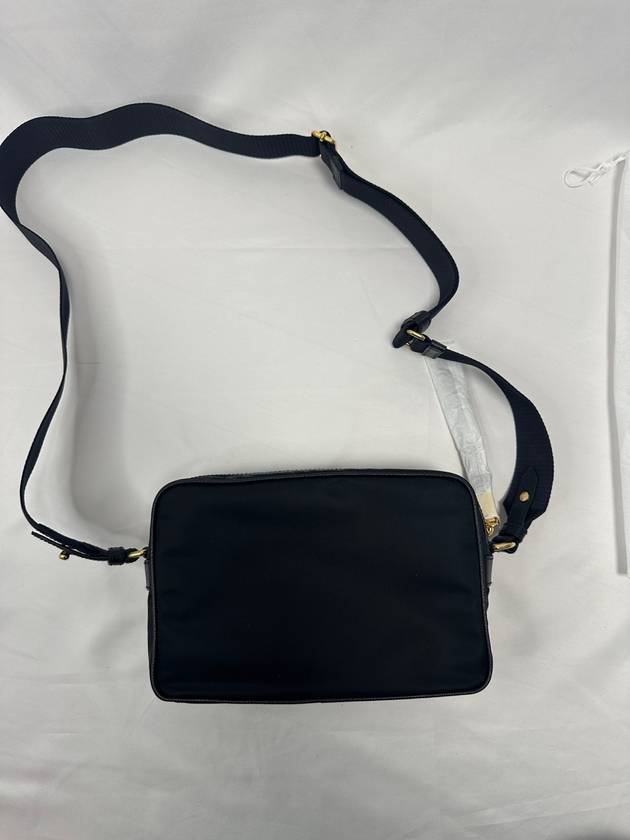 Gold Logo Pocono Cross Bag Black - PRADA - BALAAN 5