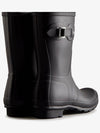 Original Matte Short Rain Boots Black - HUNTER - BALAAN 4