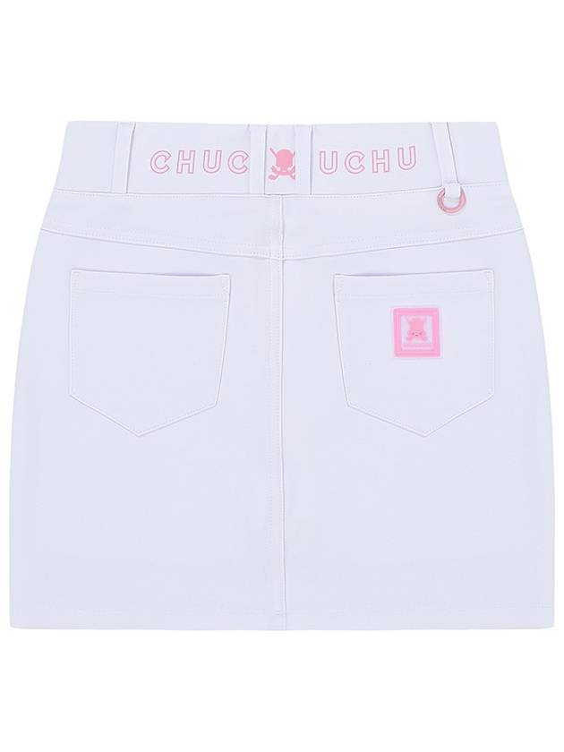 C23SSK009W New Basic Line Skirt White - CHUCUCHU - BALAAN 2