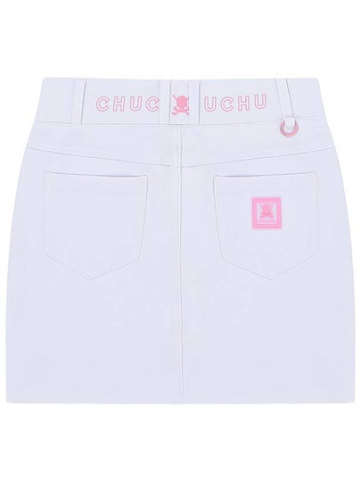 C23SSK009W New Basic Line Skirt White - CHUCUCHU - BALAAN 2