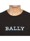 Men s short sleeve t shirt M5BAC09F 901 - BALLY - BALAAN 5