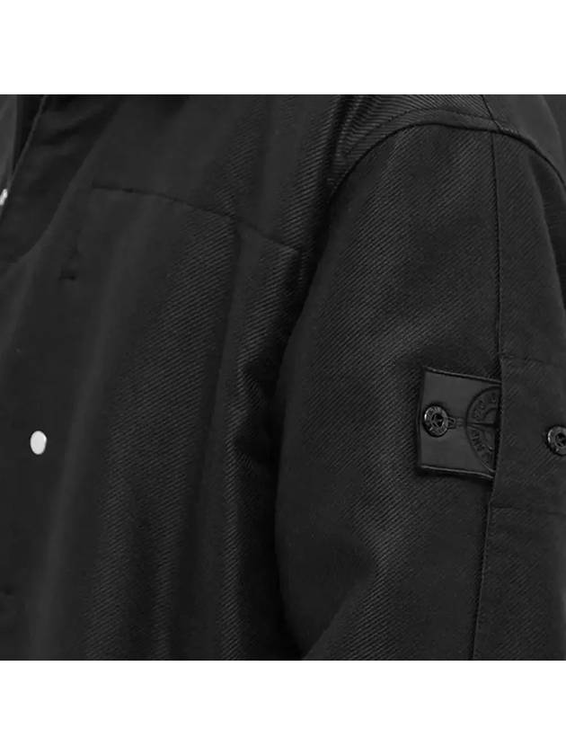 Shadow Project Insulated Coach Jacket Black - STONE ISLAND - BALAAN 5