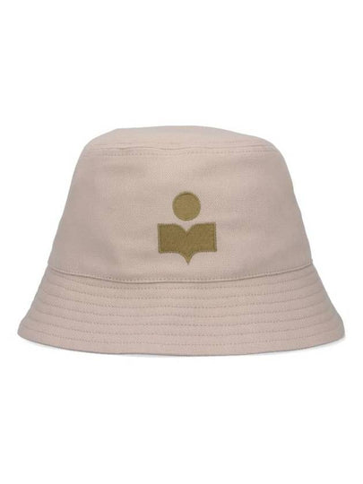 Haley Embroidered Logo Bucket Hat Beige - ISABEL MARANT - BALAAN 2