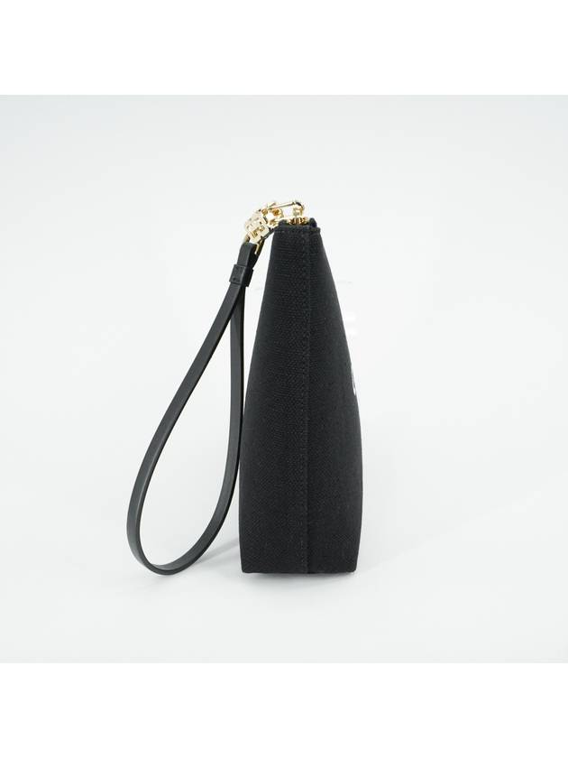 logo print large pouch bag black - GIVENCHY - BALAAN 5