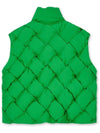 Intrecciato Weaving Padding Vest Green - BOTTEGA VENETA - BALAAN 3