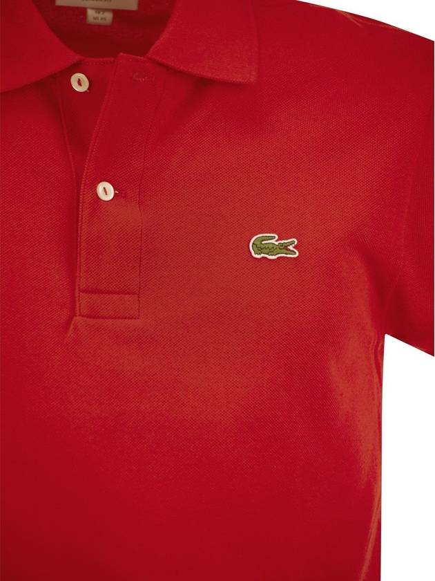 Classic fit Cotton pique Polo Shirt - LACOSTE - BALAAN 4