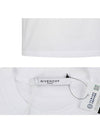 Embroidery Arrow Slim Short Sleeved T-Shirt White - GIVENCHY - BALAAN 6