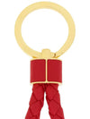 Intrecciato Leather Key Holder Red - BOTTEGA VENETA - BALAAN 5