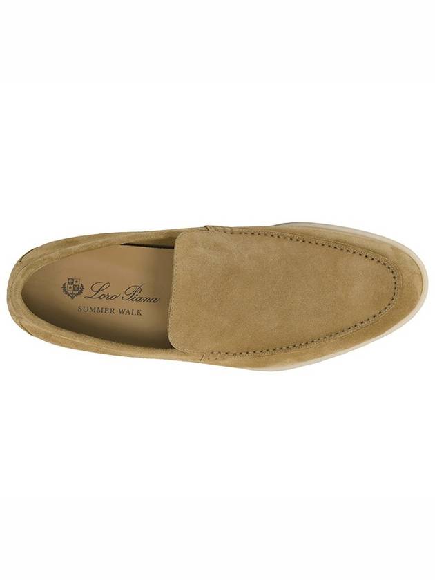 Summer Walk Suede Loafers Dijon - LORO PIANA - BALAAN 5