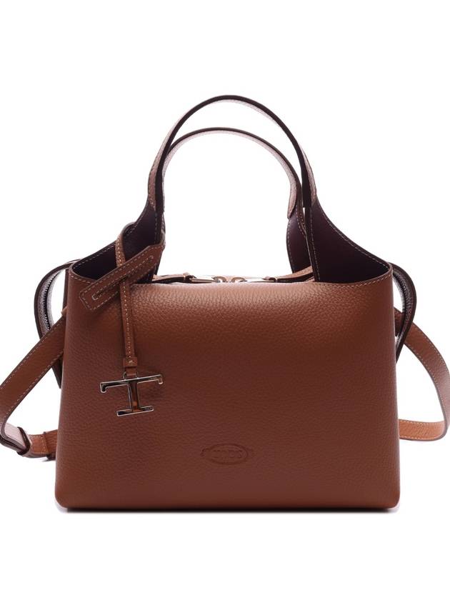 Handbag XBWAPAHL200QRI 9P13 Saddle Brown - TOD'S - BALAAN 3