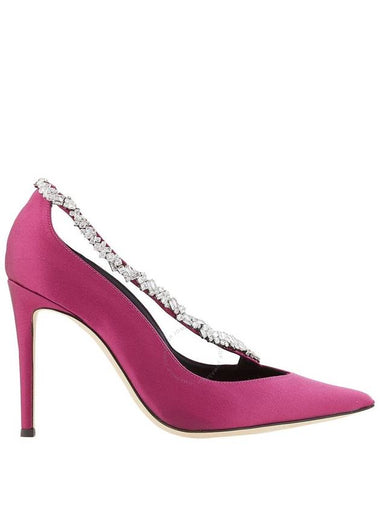 Giuseppe Zanotti Ladies Crystal Strap Pointed-Toe Pumps, Brand Size 36 ( US Size 6 ) - GIUSEPPE ZANOTTI - BALAAN 1