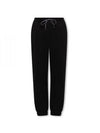 Logo Classic Drawstring Cotton Track Pants Black - VIVIENNE WESTWOOD - BALAAN 2