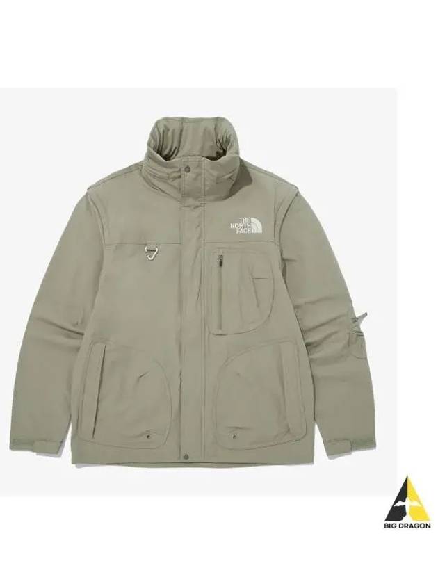 The North Face NJ3BQ06B Men s Gear Up Detachable Jacket - THE NORTH FACE - BALAAN 1