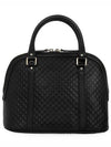 Micro GG Ssima Dome Tote Bag Black - GUCCI - BALAAN 6