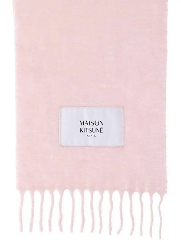 Maison Kitsune Fringe Scarf LM06206WA0022P628 - MAISON KITSUNE - BALAAN 5