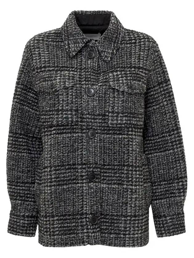 12Th Anniversary Gastoni Check Jacket Black - ISABEL MARANT - BALAAN 3