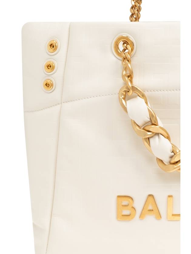 Balmain '1945' Shopper Bag, Women's, Cream - BALMAIN - BALAAN 6