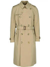 Men Kensington Heritage Trench Double Coat Beige - BURBERRY - BALAAN 3