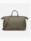 Weekender 40 Grained Calfskin Duffel Bag Khaki - DIOR - BALAAN 2