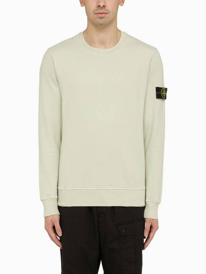 Wappen Patch Garment Dyed Sweatshirt Pistachio - STONE ISLAND - BALAAN 2