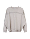 Women's Cashmere Knit Top Beige - BRUNELLO CUCINELLI - BALAAN 1